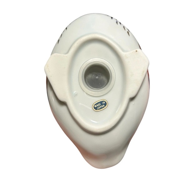 Vintage Japanese Porcelain Duck Figurine Imari Style Blue Red Gold - Picture 4 of 4